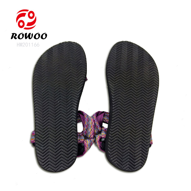 Hot selling new style embroidered korean version of non-slip sandals