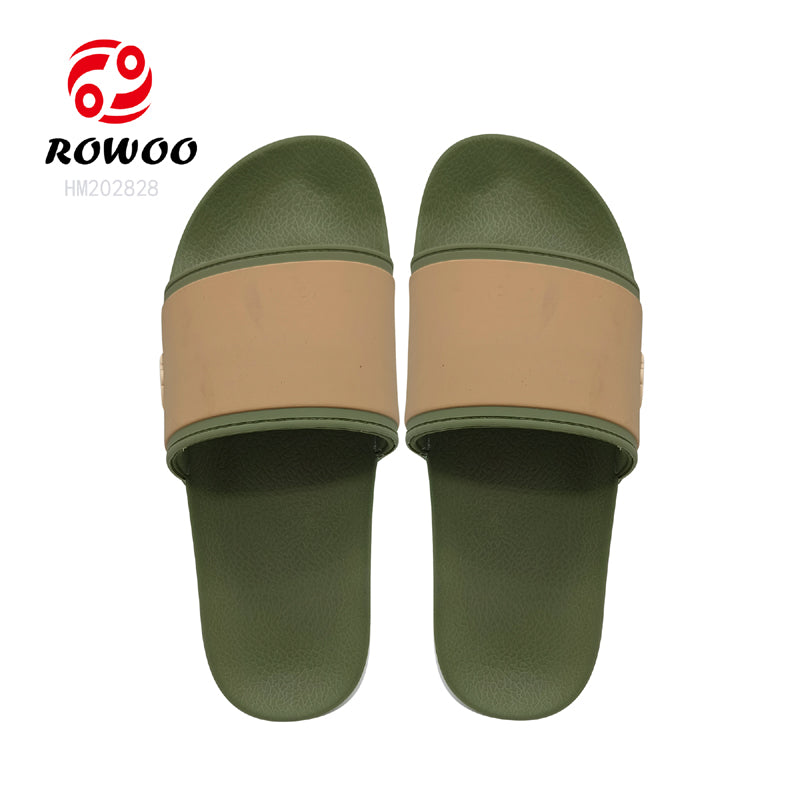 Rubber Slides Sandals Hot Sale B2B Slipper Shoes Men Customized Logo Men Footwear