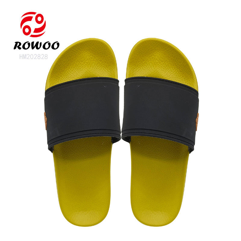 Rubber Slides Sandals Hot Sale B2B Slipper Shoes Men Customized Logo Men Footwear