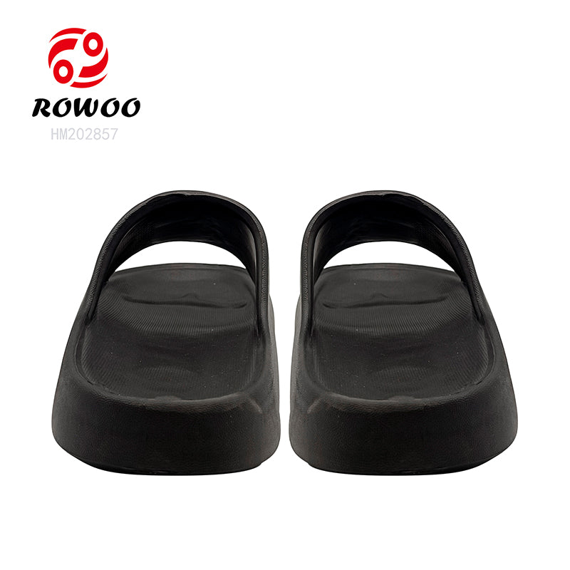 New Designer Logo Custom Unisex EVA Rubber Sole Slides Unisex