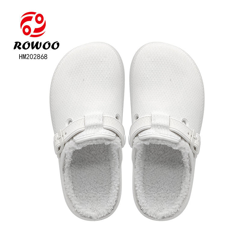 Wholesale unisex winter clogs mules garden shoes