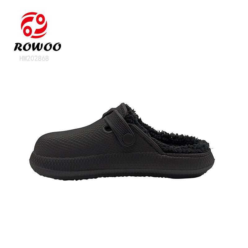 Wholesale unisex winter clogs mules garden shoes