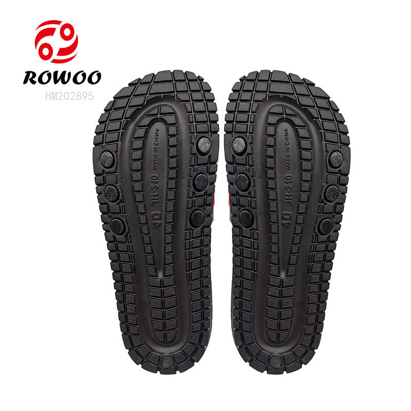 Wholesale slide slippers custom logo for men design EVA