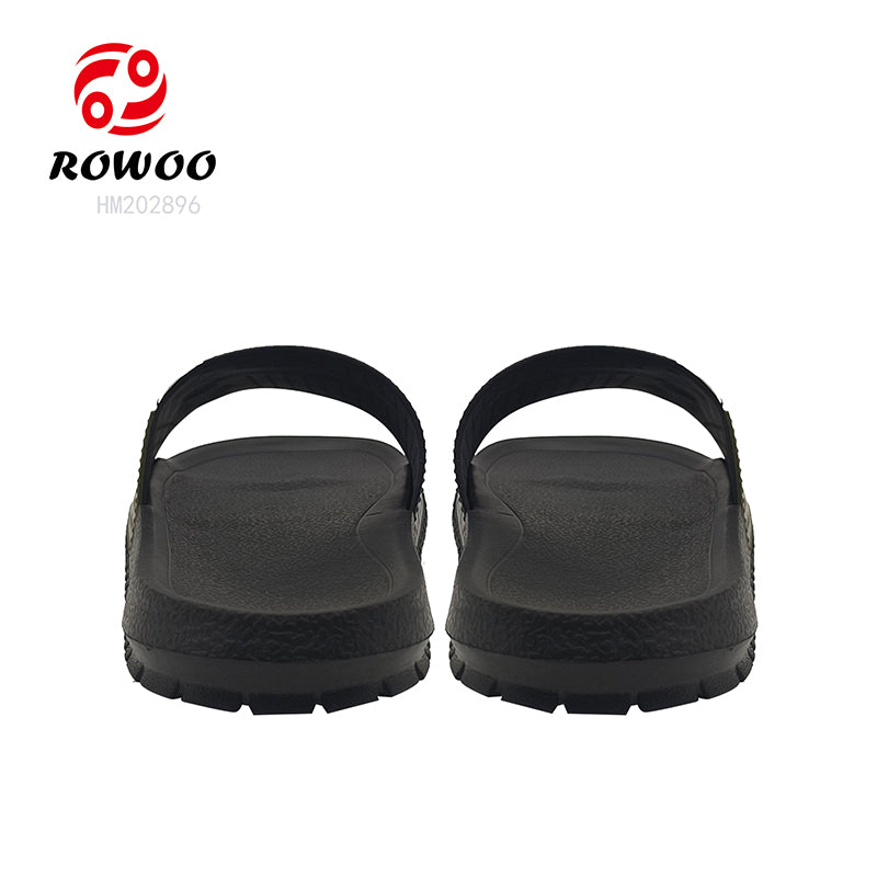 Wholesale Custom Logo Flat Straps Tape Ladies Slides