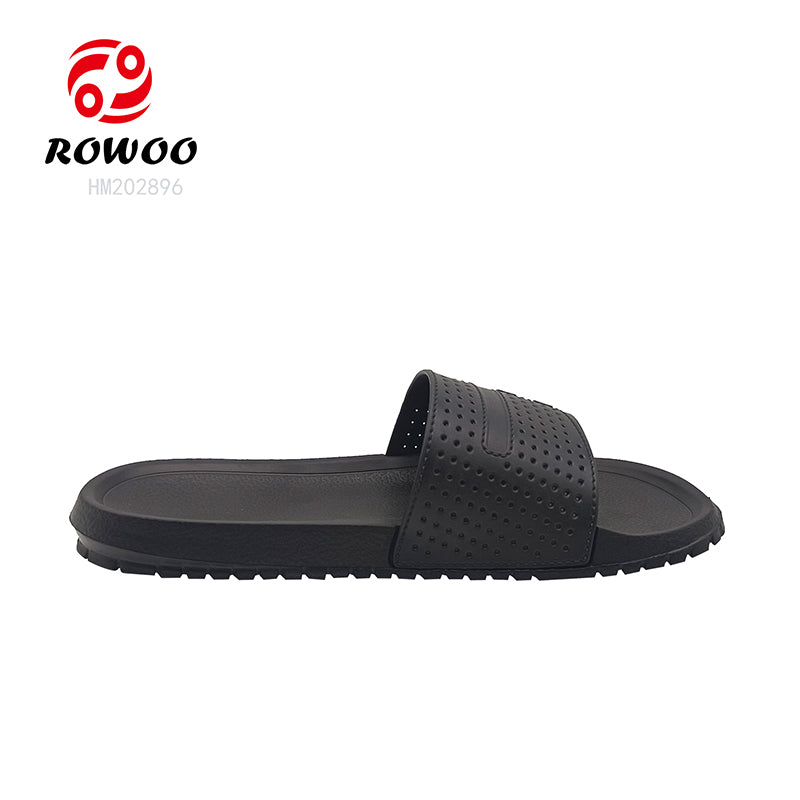Wholesale Custom Logo Flat Straps Tape Ladies Slides