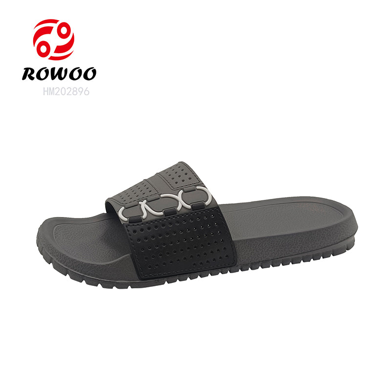Wholesale Custom Logo Flat Straps Tape Ladies Slides