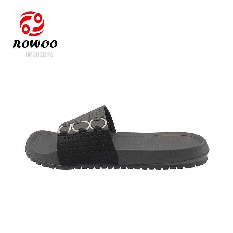 Wholesale Custom Logo Flat Straps Tape Ladies Slides