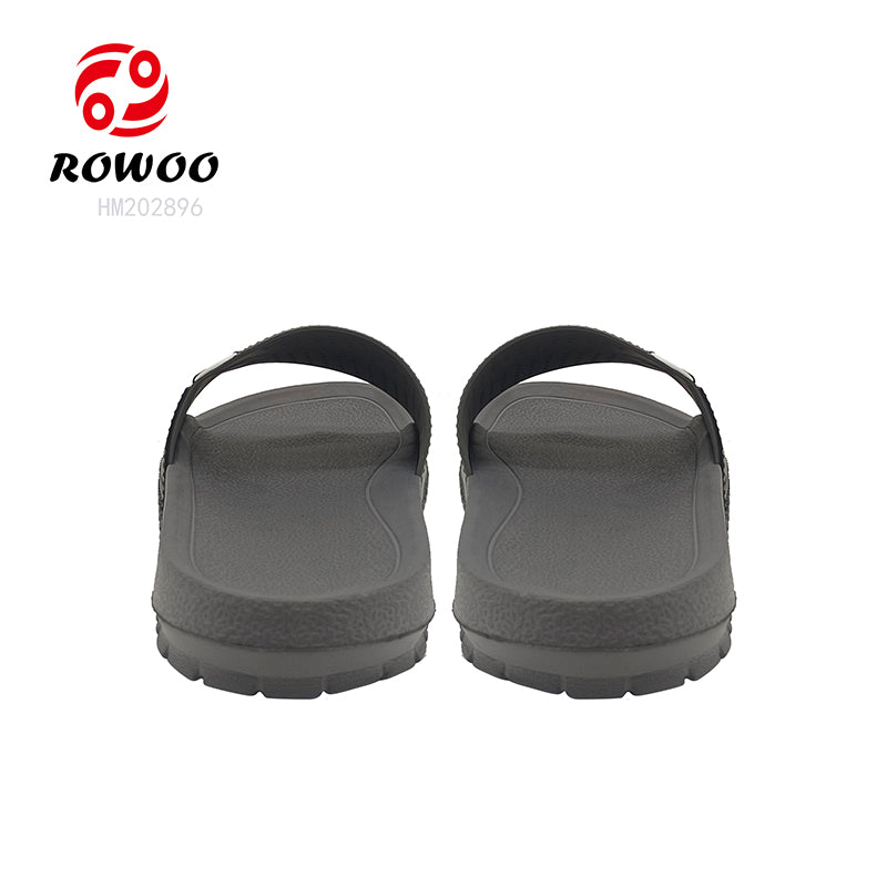 Wholesale Custom Logo Flat Straps Tape Ladies Slides