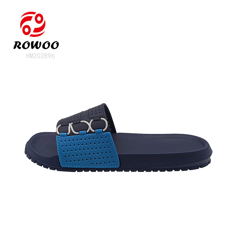 Wholesale Custom Logo Flat Straps Tape Ladies Slides