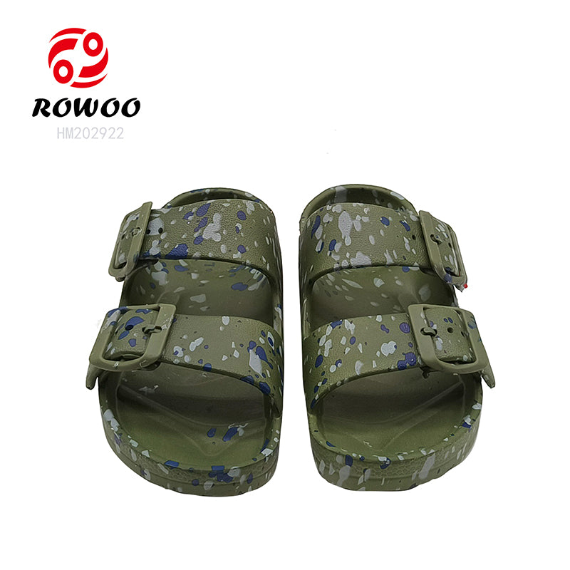 Wholesale EVA Fashion Two Straps Birken Style Sandals Injection