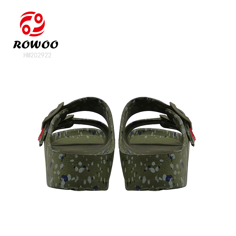 Wholesale EVA Fashion Two Straps Birken Style Sandals Injection