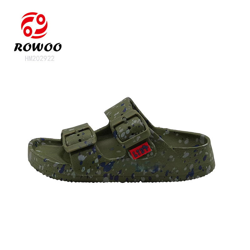 Wholesale EVA Fashion Two Straps Birken Style Sandals Injection