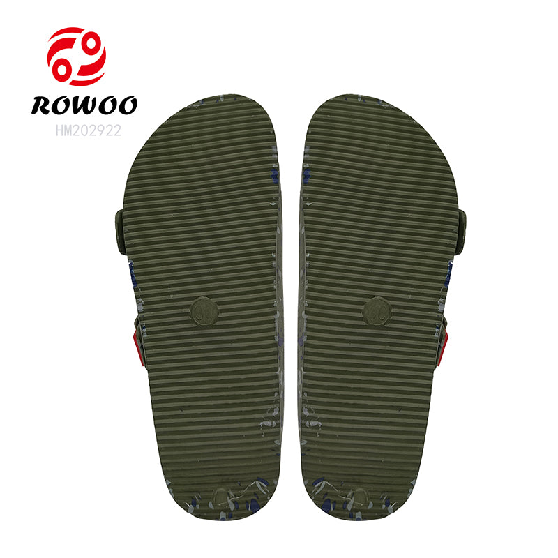 Wholesale EVA Fashion Two Straps Birken Style Sandals Injection