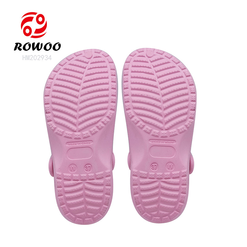 Customized EVA Clogs New Arrival Glitter Non-slip Women