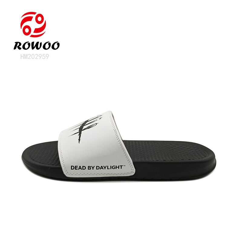 Fashion Men Hot Sale Slides Sandals Customized Logo Slipper Shoes Men Outdoor Shoes for Women