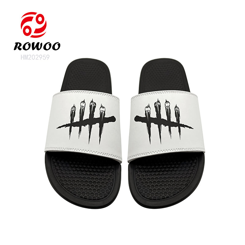 Fashion Men Hot Sale Slides Sandals Customized Logo Slipper Shoes Men Outdoor Shoes for Women