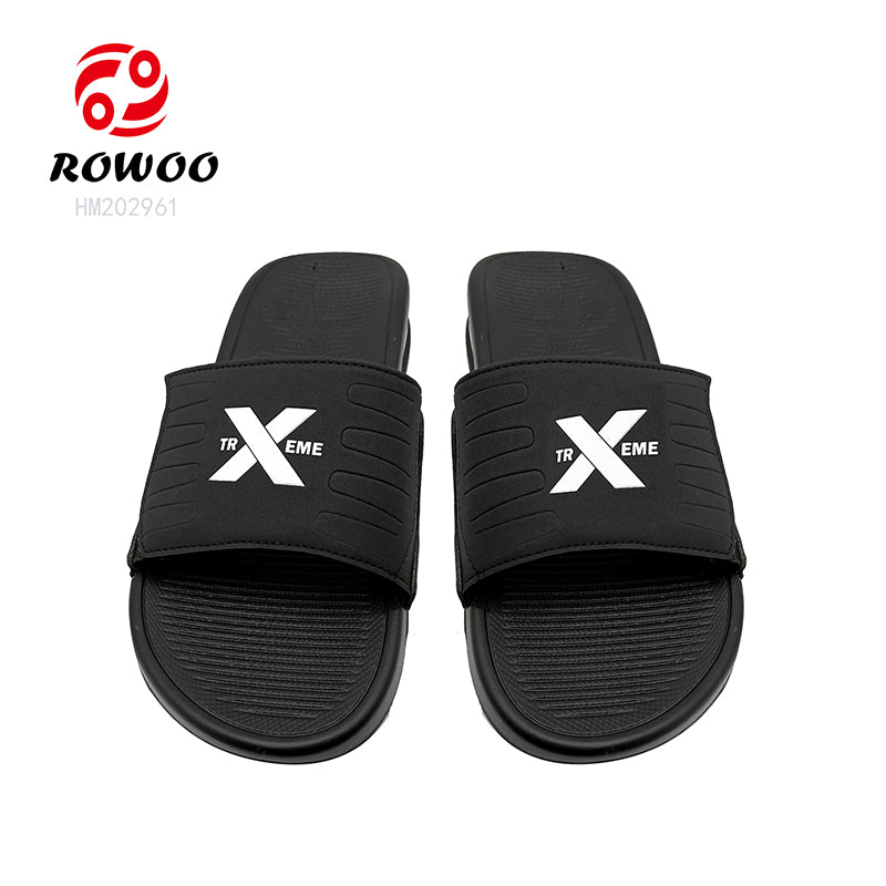 Factory wholesale 2024 custom Men's summer shoes slide slippers