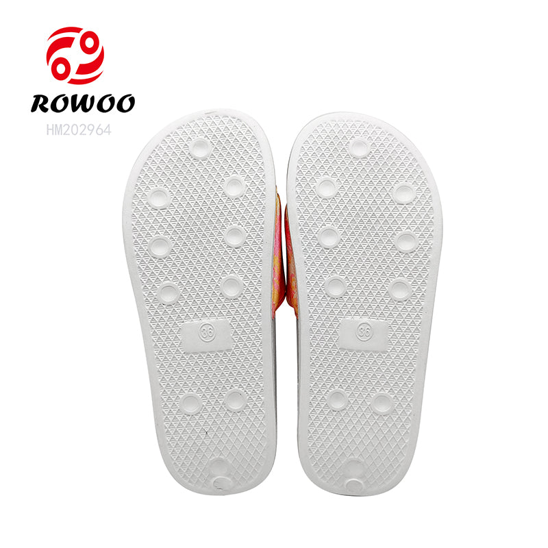Women Slides Slippers Plain Home Slippers EVA PVC PU Sandals