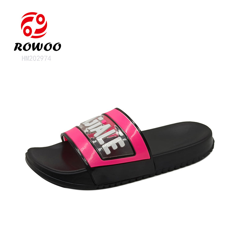 Unisex Slide Slippers Women Custom Logo