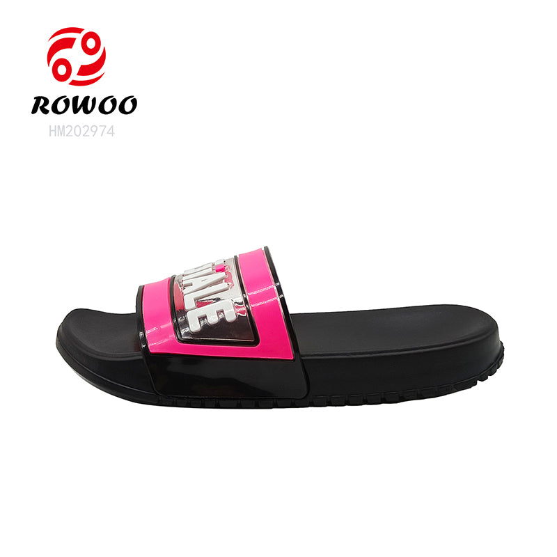 Unisex Slide Slippers Women Custom Logo