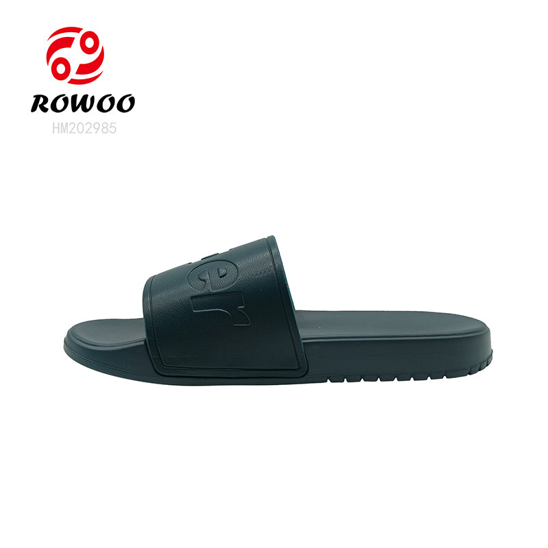 Wholesale Factory Price Custom Sandals Soft Customized 3D Logo Slides Slippers