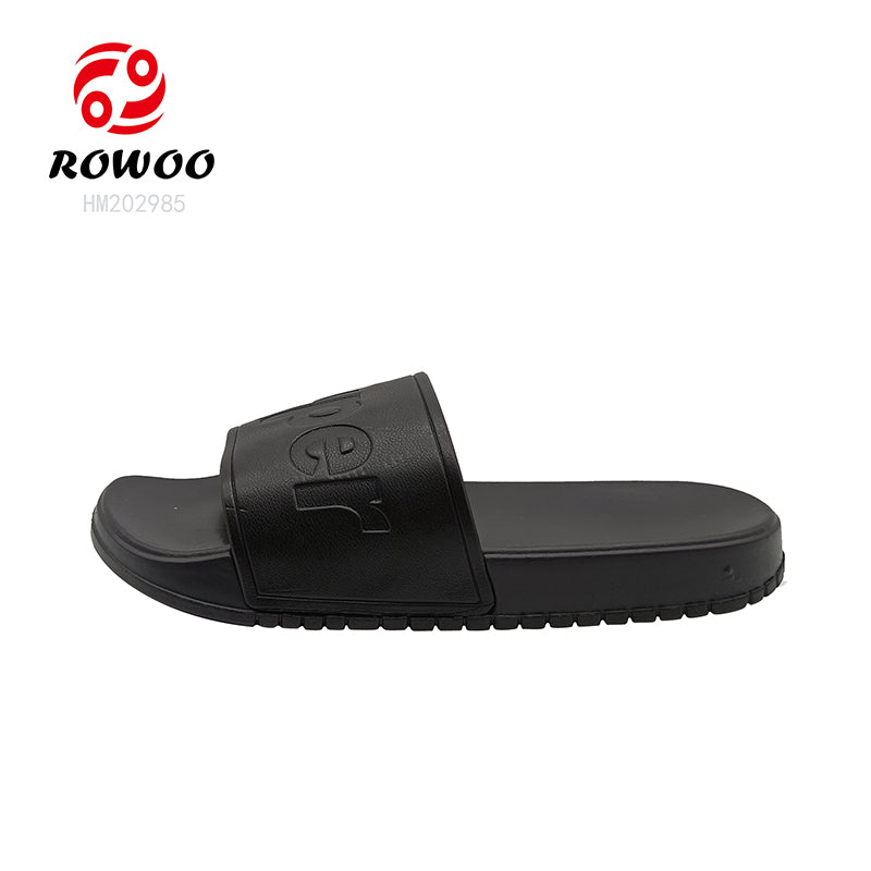 Wholesale Factory Price Custom Sandals Soft Customized 3D Logo Slides Slippers