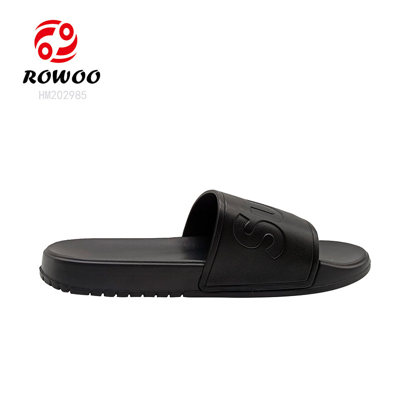Wholesale Factory Price Custom Sandals Soft Customized 3D Logo Slides Slippers
