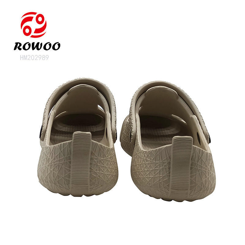 Wholesale Outdoor Beach Sport Slippers Men Custom Logo Sandal Garden Shoes