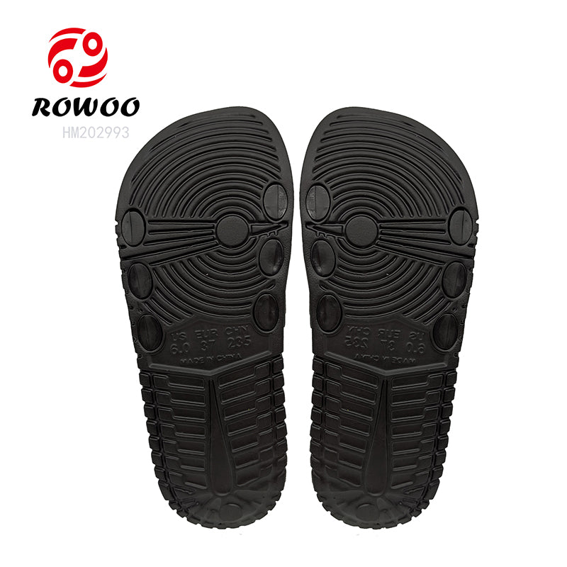 Custom logo EVA Air Cushion Sole Slide Slippers Men Women