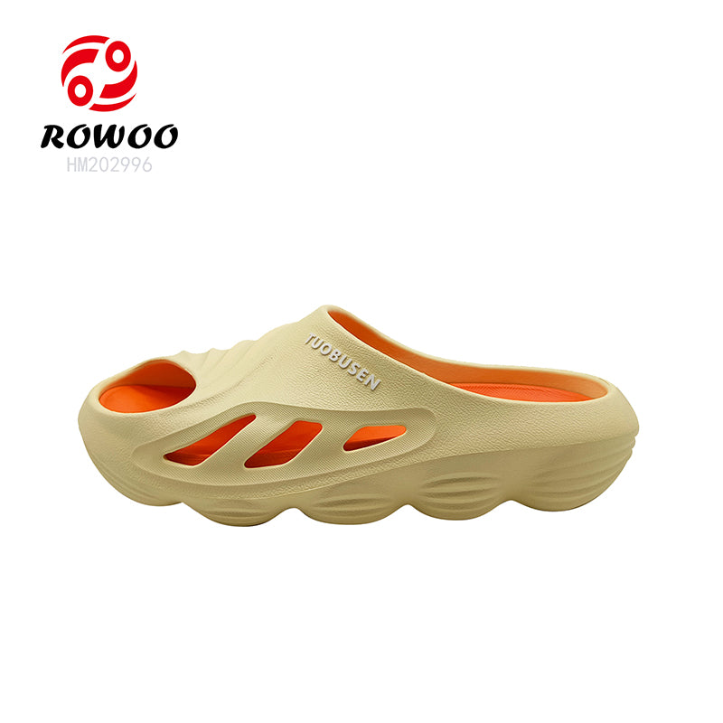 Wholesale Lightweight Thick Sole Custom EVA Injection Bathroom Shoes