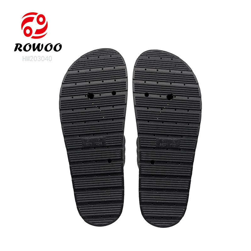 Customizable Logo Ladies' Fashion Sandals Thick Bottom Sole Flat Platform Summer Sandals with round Breathable Design
