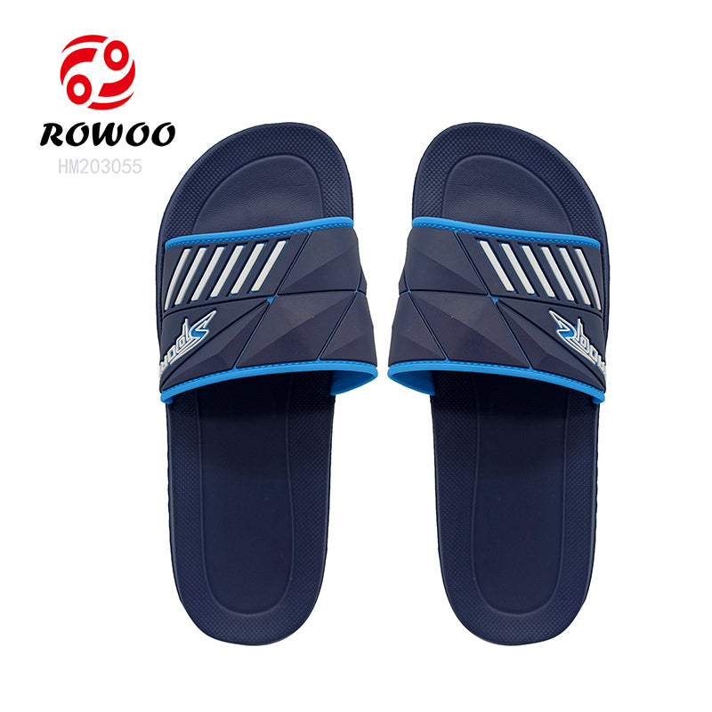 2024 Summer Men's Slide Sandals Open Toe Outdoor Slippers with Fashion Trend Feature