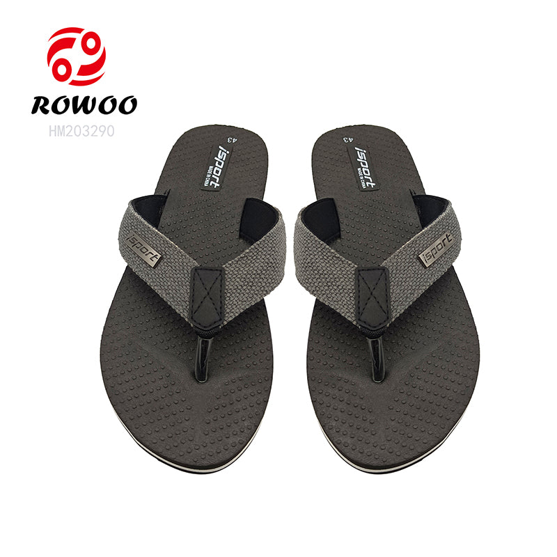 Latest Customized Men's Open Toe Beach Sandals Summer Casual Flip Flops