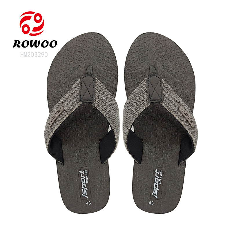 Latest Customized Men's Open Toe Beach Sandals Summer Casual Flip Flops