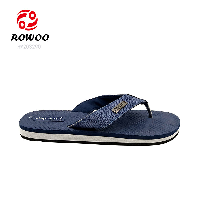 Latest Customized Men's Open Toe Beach Sandals Summer Casual Flip Flops