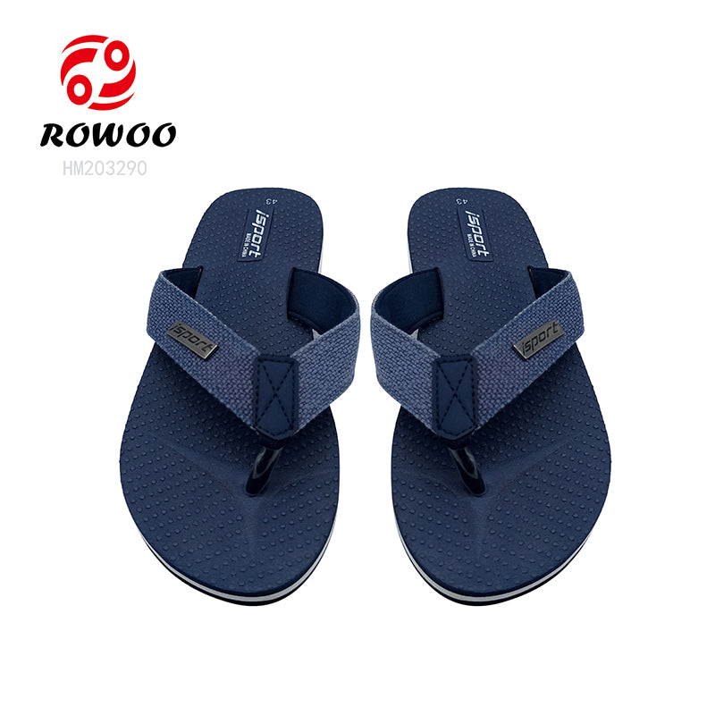 Latest Customized Men's Open Toe Beach Sandals Summer Casual Flip Flops