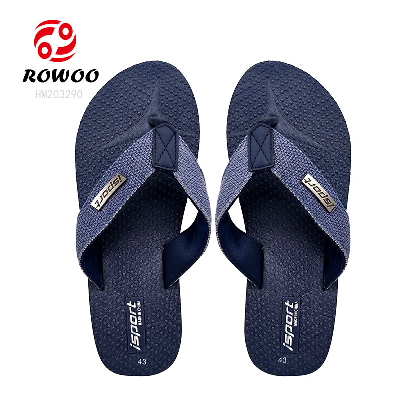 Latest Customized Men's Open Toe Beach Sandals Summer Casual Flip Flops