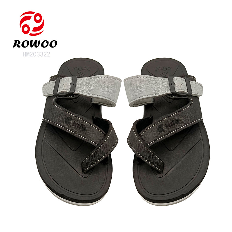 Men's Arab Casual Slip-ons High Quality Open Toe Beach Slippers