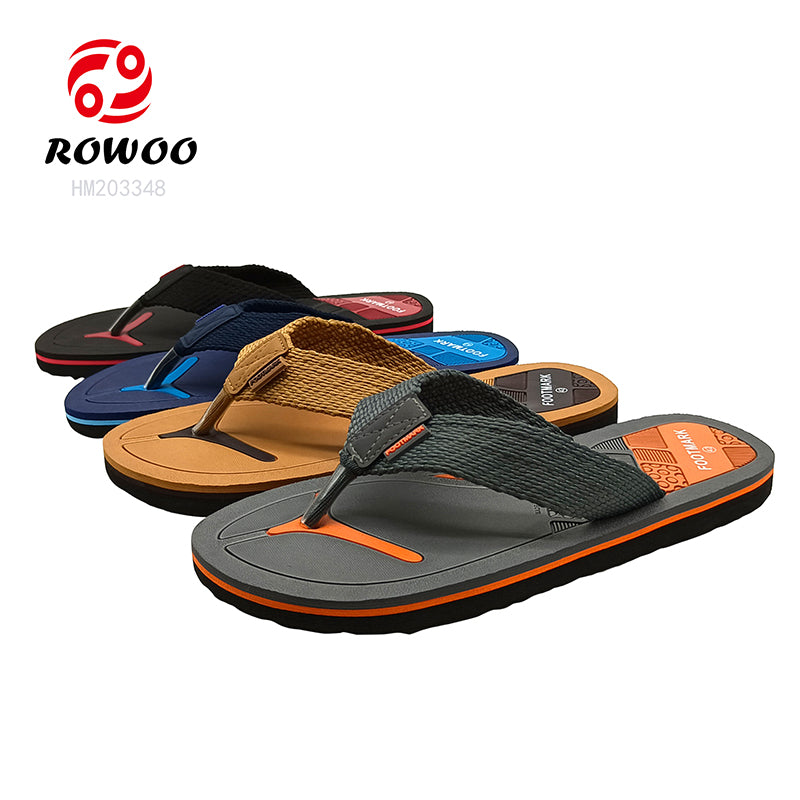 Summer Fashion Men's Slipper Shoes Round Flip Flop Sandals