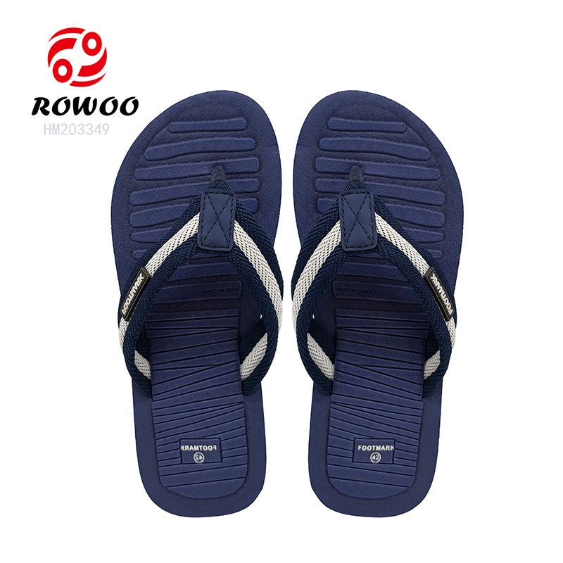 Cheap Price Africa Style Men Flip Flops Wholesale Men Summer Casual Slippers Anti-slip Round Toe Thong Shoes