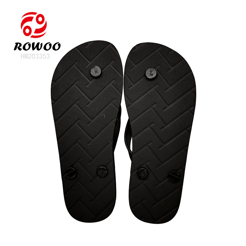 Trendy Men's Chinese Traditional Style Flip-Flops