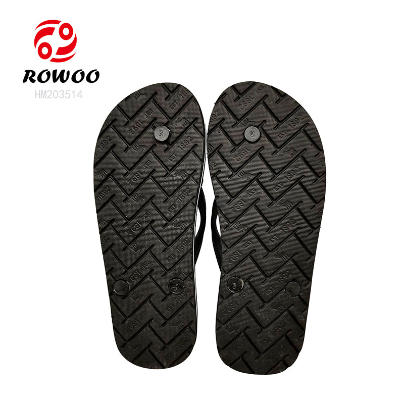Latest Men's Fashion Trend Newest Outdoor Quality EVA Sandals with Lighted Solid Pattern Outdoor Slipper Flip Flops