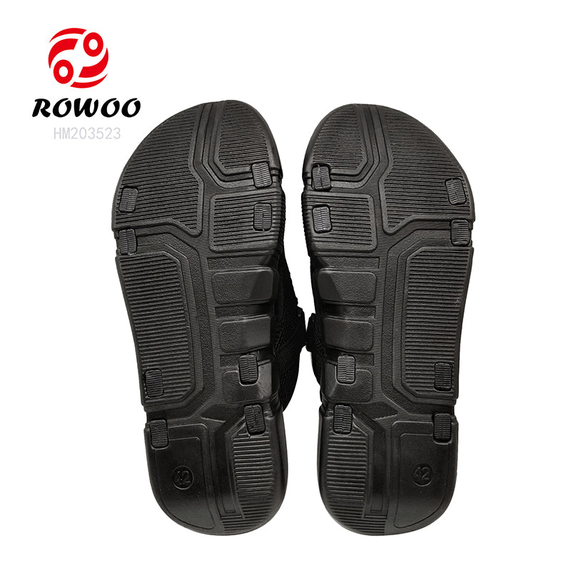 Unisex Custom Fashion Beach Slippers Soft Flat EVA Sandals Sporty Printed Platform Style for Outdoor Use
