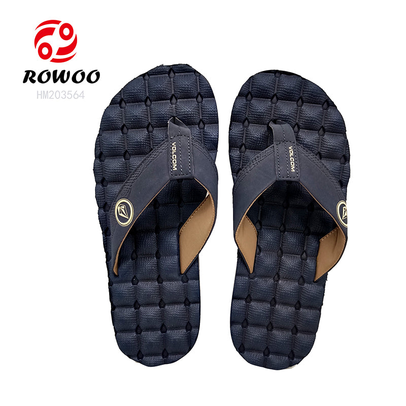 Men's Fashionable Flip Flops Slippers Lightweight Open Toe Summer Sandals Comfortable Anti-Slippery for Beach Use Wholesale