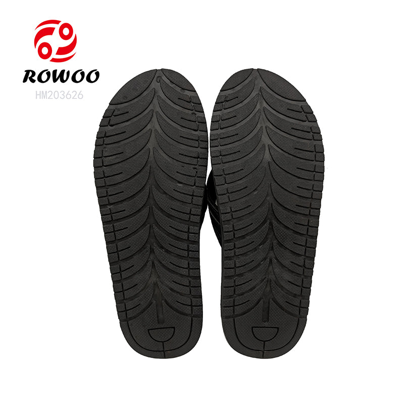 Custom Men's Casual Flip-Flops with Willow Leaf Print Soft Breathable Lightweight Outsole Anti-Slip Feature Summer Winter Spring