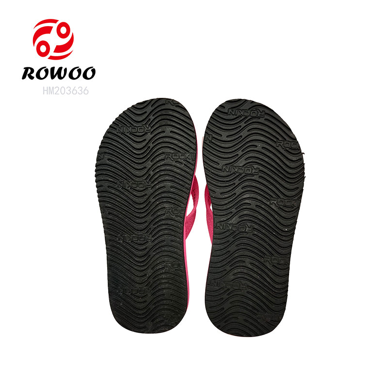 Wholesale Women's EVA Flip-Flops Light Weight Anti-Slip Summer Beach Slippers Fashionable Platform Design