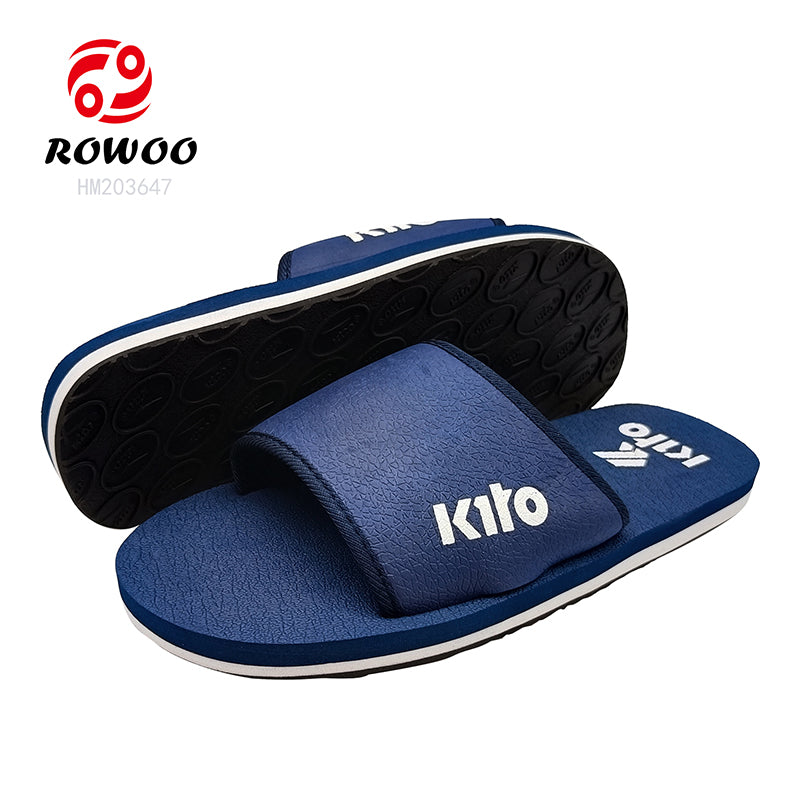 Factory Custom Logo EVA & PU Sports Slippers