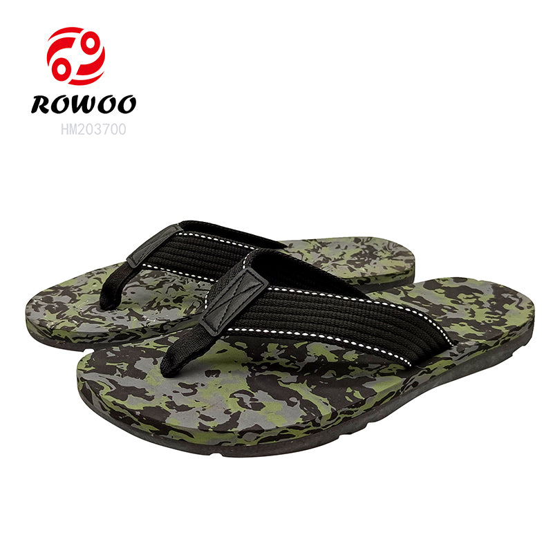 Men's EVA Camo Soft Elastic Sports Summer Barefoot Comfort Flip-flops