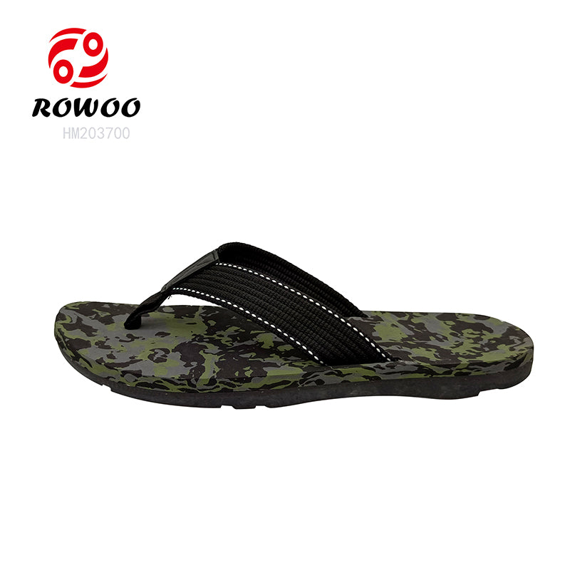 Men's EVA Camo Soft Elastic Sports Summer Barefoot Comfort Flip-flops