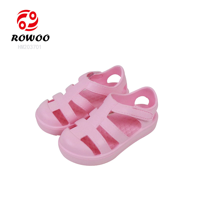 2024 Newest Colorful PVC EVA Girls Boys Sandals